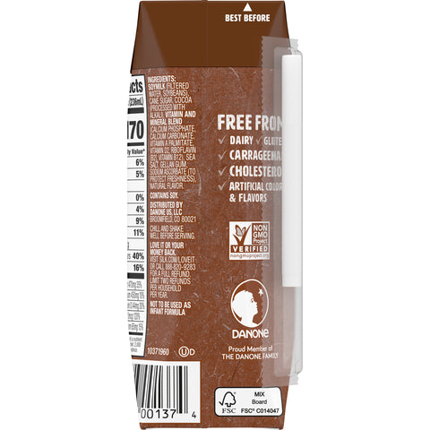 Milk Soy Chocolate Aesptic