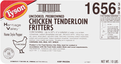 Chicken Tenderloin Homestyle Pepper Breaded 2.7 Oz