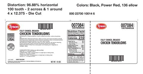 Chicken Tenderloin Breaded Lightly Fc 2 Oz 7084-0928