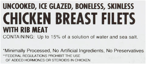 Tyson® CHICKEN BREAST FILLET BONELESS SKINLESS IF 15% MARINATED 3 OZ 10046030928