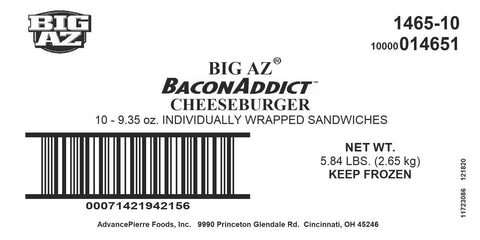 Big Az® PIERRE BIG AZ CHSBRGR BCN ADDCT 10/9.35Z