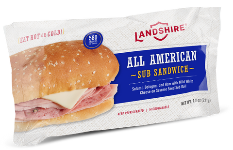Landshire® SANDWICH ALL AMERICAN SUB IW 7.25 OZ 10000020011