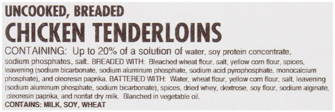 Chicken Tenderloin Breaded Lightly Rtc 7083-0928