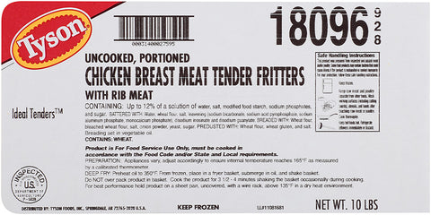 Chicken Breast Fritter Rtc 18096-0928