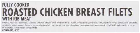 Tyson® Red Label™ CHICKEN BREAST FILLET ROASTED SELECT CUT UNBREADED FC 4 OZ 10383530928
