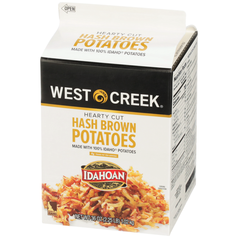 West Creek™ POTATO HASHBROWN DEHYDRATED HEARTY