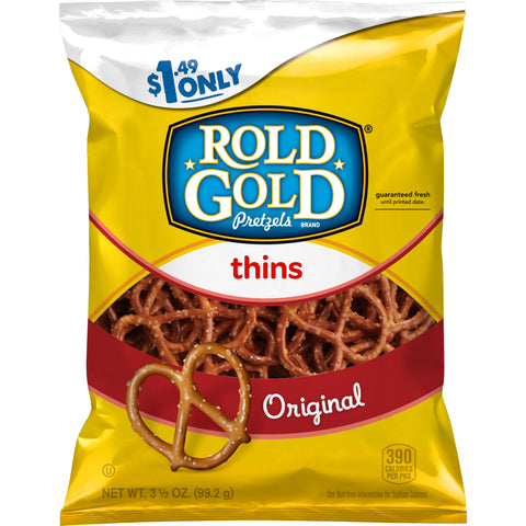 Rold Gold Pretzel Thins, 3.5 Ounce -- 20 per case