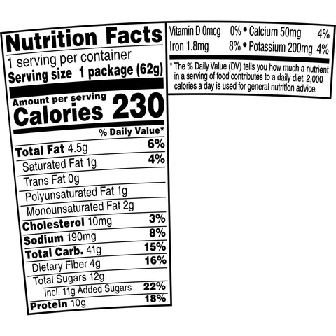 Quaker® OATMEAL CRANBERRY ALMOND PROTEIN