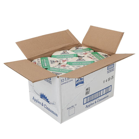Quaker Oats Xprs Apple Cinnamon 12/1.5 Z