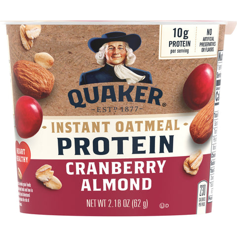 Quaker® OATMEAL CRANBERRY ALMOND PROTEIN