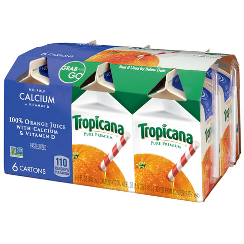 Tropicana Pure Premium JUICE ORANGE PURE PREMIUM PLUS CALCIUM CARTON