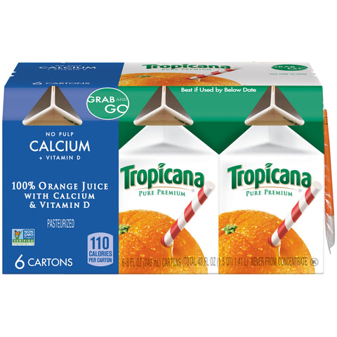 Tropicana Pure Premium JUICE ORANGE PURE PREMIUM PLUS CALCIUM CARTON