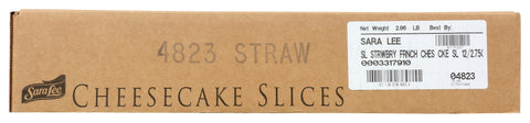 Sara Lee Frozen CHEESECAKE STRAWBERRY FRENCH SLICES