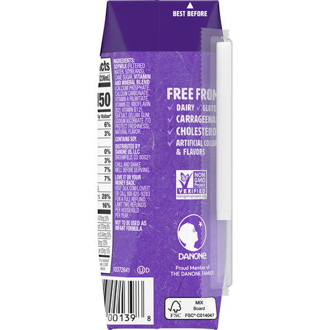 Silk MILK SUBSTITUTE SOY VERY VANILLA ASEPTIC