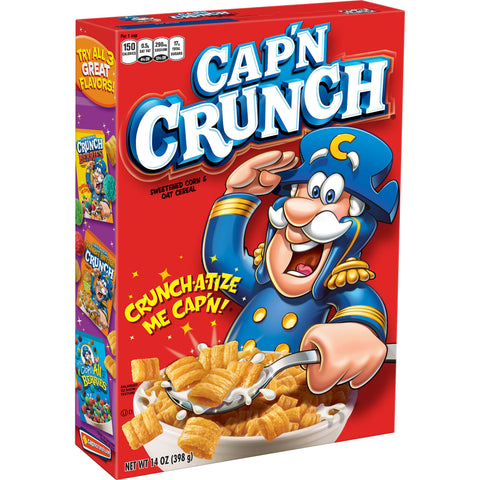 Cereal Cap N Crunch Regular