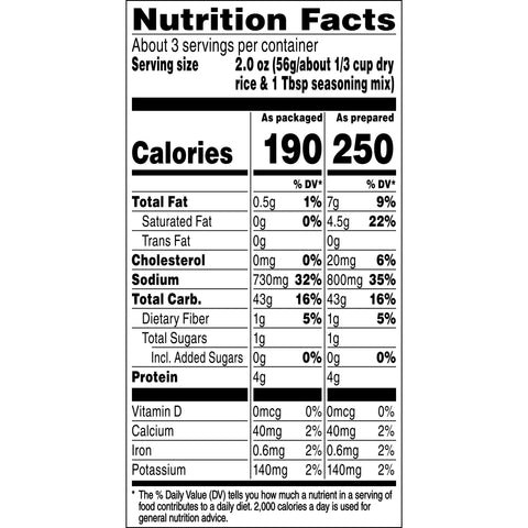 Near East Spanish Pilaf - 6.75 Oz Pack -- 12 Case