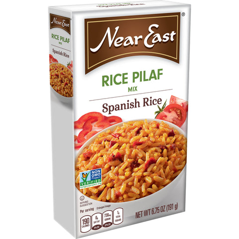 Near East Spanish Pilaf - 6.75 Oz Pack -- 12 Case