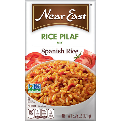 Near East Spanish Pilaf - 6.75 Oz Pack -- 12 Case