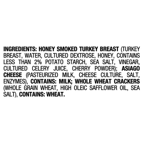 Oscar Mayer PLATE COMBO TURKEY/ASIAGO/CRACKERS
