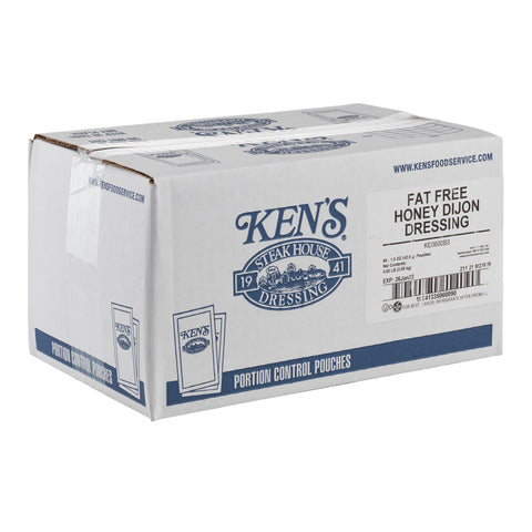 Ken's Foods DRESSING HONEY DIJON FAT FREE SINGLE SERVE POUCH