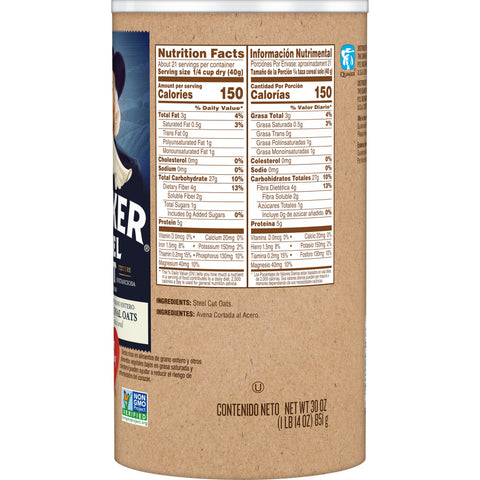 Quaker® OATS STEEL CUT LARGE