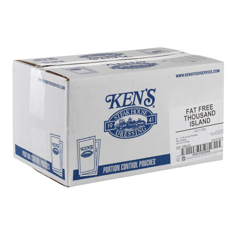 Ken's Foods DRESSING THOUSAND ISLAND FAT FREE SINGLE SERVE POUCH