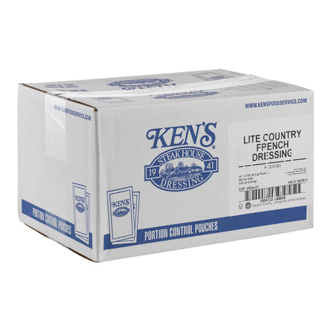 Ken's Foods DRESSING FRENCH COUNTRY LITE SINGLE SERVE POUCH