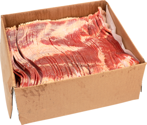 Wright® Brand BACON 18/22 CT PORK SHINGLE 14012100616