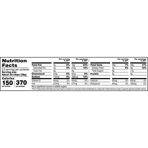Tortilla Chip White Bite Size