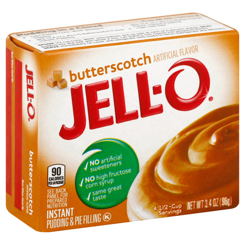 Jell-O PUDDING MIX BUTTERSCOTCH INSTANT
