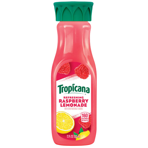 Tropicana DRINK RASPBERRY LEMONADE PLASTIC BOTTLE REFRIGERATED