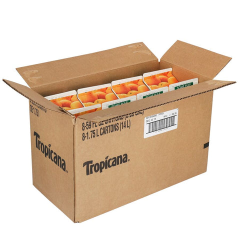 Tropicana Pure Premium Homestyle 100 Percent Some Pulp Orange Juice, 59 fluid ounce -- 8 per case