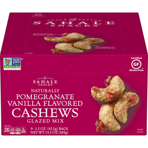 Snack Mix Nut Cashew W/ Pomegranate Vanilla