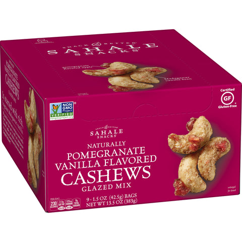 Snack Mix Nut Cashew W/ Pomegranate Vanilla
