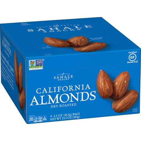 Sahale Snacks ALMOND CALIFORNIA CADDY 9-PACK