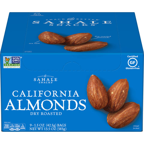 Sahale Snacks ALMOND CALIFORNIA CADDY 9-PACK