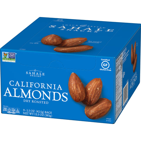Sahale Snacks ALMOND CALIFORNIA CADDY 9-PACK