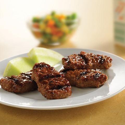 Advance Pierre WonderBites Flame Broiled Beef Patty Strip, 0.7 Ounce -- 400 per case.