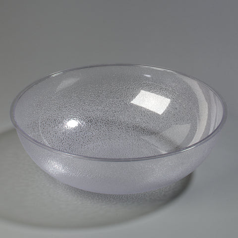 Carlisle BOWL PLASTIC PEBBLE CLEAR 18 QT