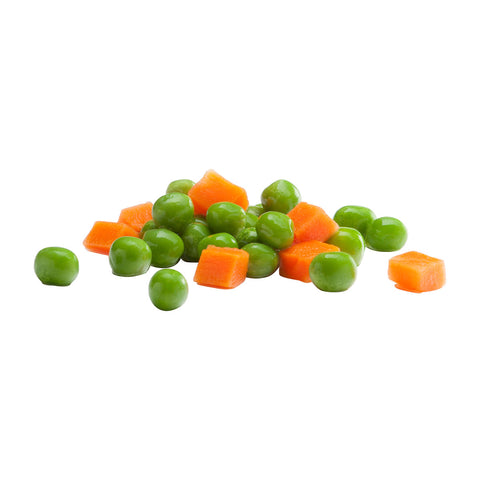Simplot Peas & Diced Carrots - 20 lb. package, 1 package per case