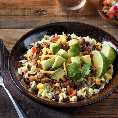 Simplot Good Grains Cilantro Lime Rice and Fire Roasted Corn Fiesta Blend, 2.5 Pound -- 6 per case