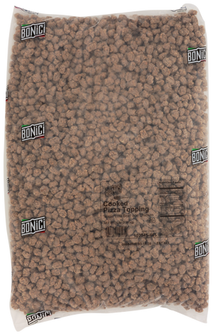 Tyson Small Chunk Beef and Chicken Pizza Topping, 5 Pound -- 8 per case.