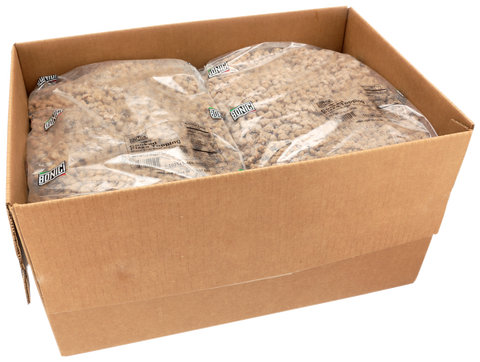 Tyson Small Chunk Beef and Chicken Pizza Topping, 5 Pound -- 8 per case.