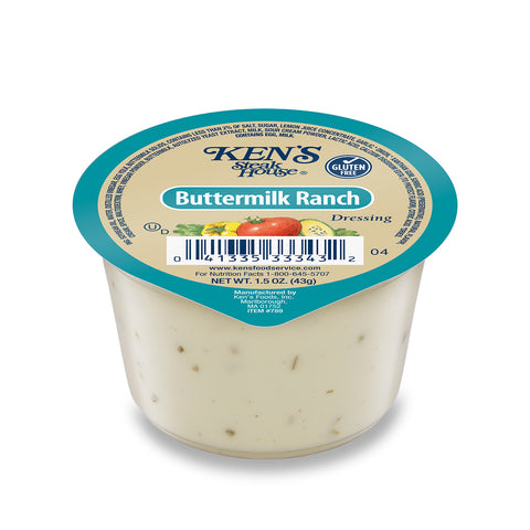 Ken's Foods DRESSING RANCH SINGLE SERVE CUP