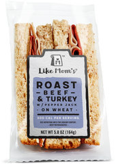 Mom's SANDWICH ROAST BEEF TURKEY W/ PEPPER JACK 5.8 OZ 10000010100