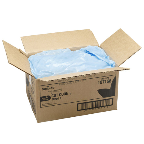 Simplot Golden Jubilee Cut Corn - 20 lb. bag, 1 bag per case