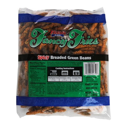 Fred's For Starters® APPETIZER BEAN GREEN BREADED SPICY