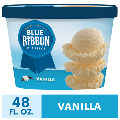 Blue Ribbon Classics® ICE CREAM VANILLA REDUCED FAT