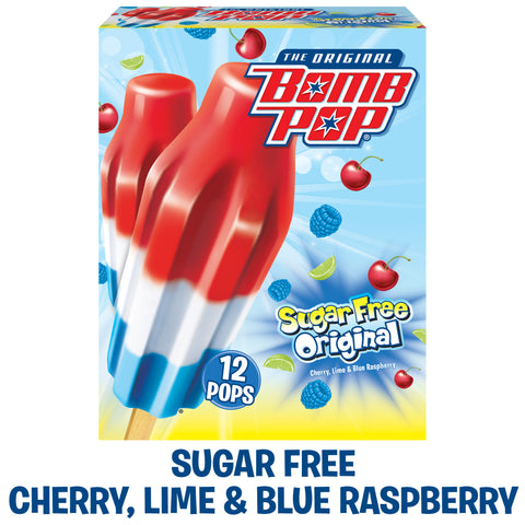Blue Bunny ICE CREAM BOMB POP SUGAR FREE