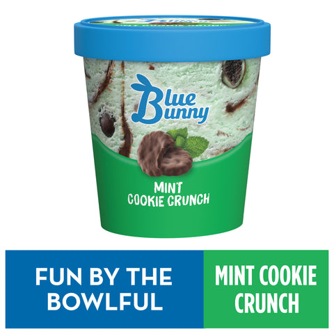 Blue Bunny ICE CREAM MINT COOKIE CRUNCH